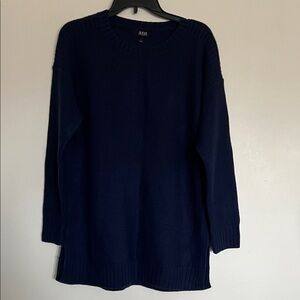a.n.a Classic Navy Crew Neck Sweater